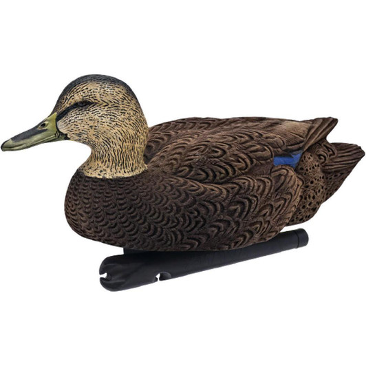 Avian X Avianx Top Flight Duck Decoys Flocked Black Duck 6 Pk. 