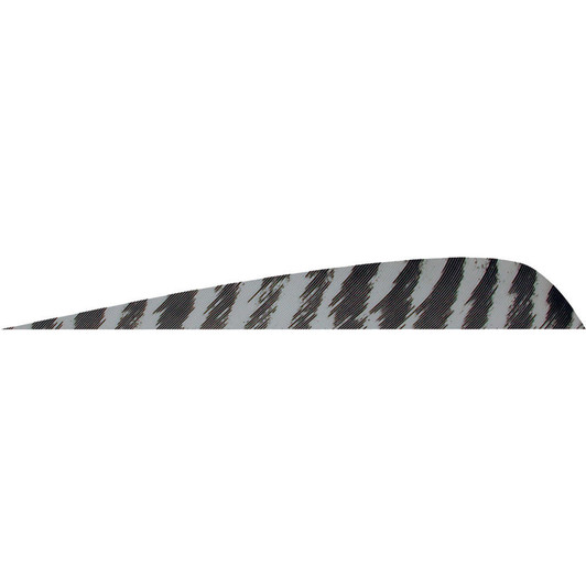 Gateway Parabolic Feathers Barred Gray 4 In. Rw 50 Pk.