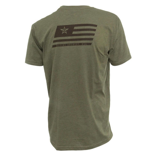  Alpine Tee Olive 2x 