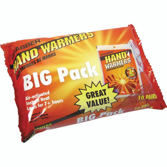 Grabber Hand Warmer Display 10 Pr. 