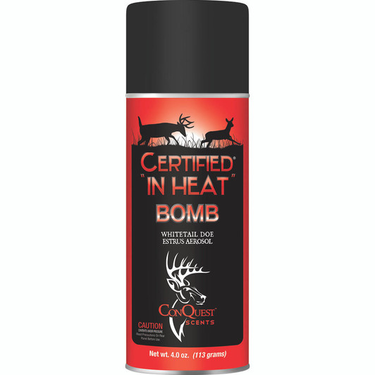 Conquest Scent Bomb Certified In Heat 4 Oz.