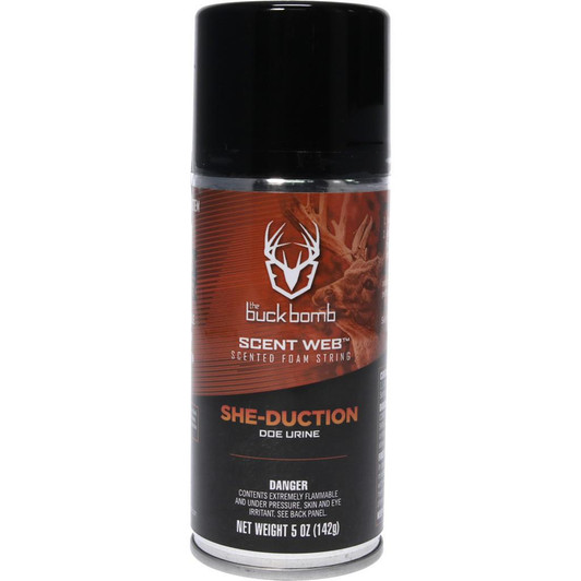  Hunters Specialties Scent Web Foam Spray She Duction Doe Urine 