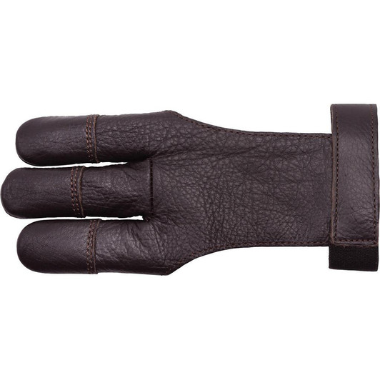  30-06 Cowhide Shooting Glove Brown 3 Finger 2x-large 