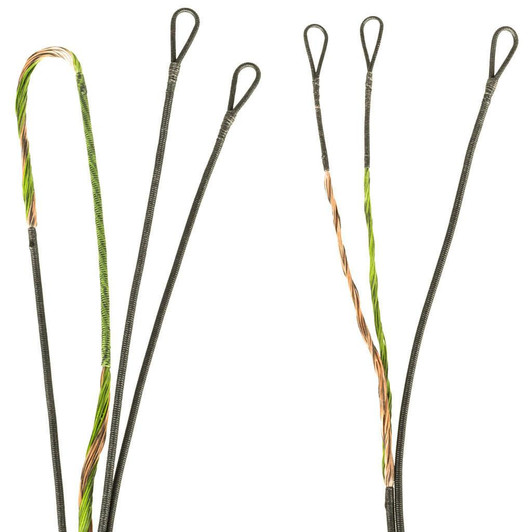 First String Firststring Premium String Kit Green/brown Pse Bow Madness Xs 