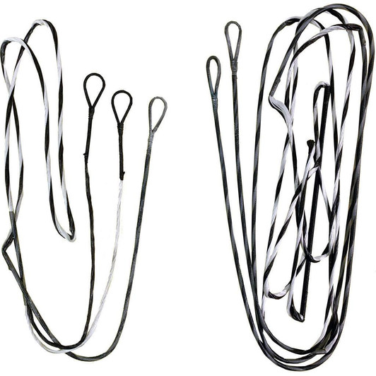 First String Firststring Genesis String And Cable Set White/ Black 