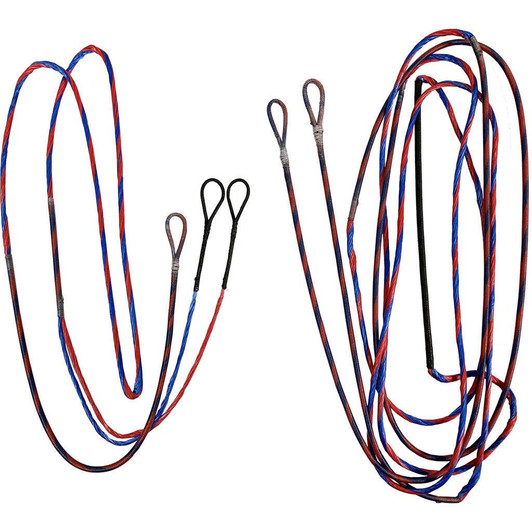 First String Firststring Genesis String And Cable Set Red/ Blue 