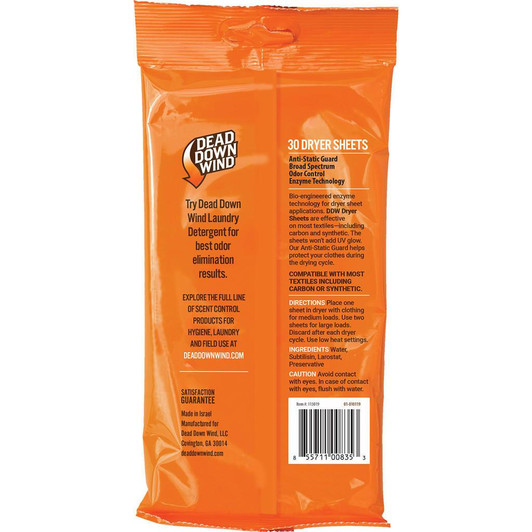  Dead Down Wind Dryer Sheets 30 Ct. 