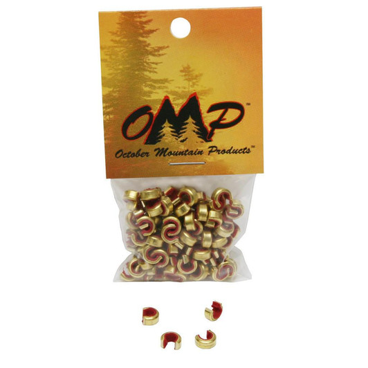  October Mountain Nock Sets Xl Red 100 Pk. 
