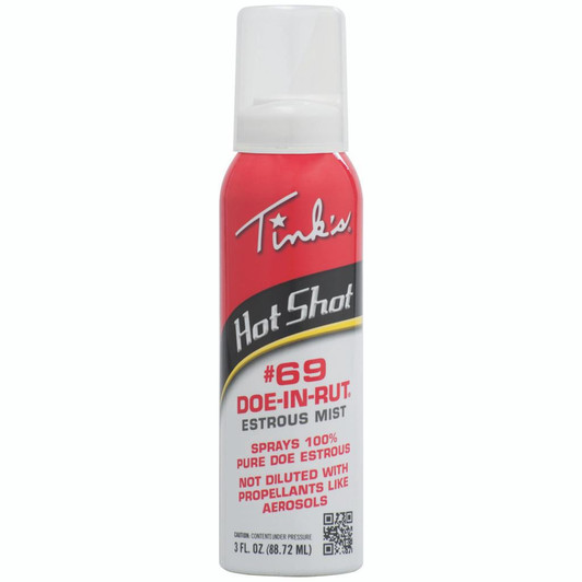  Tinks Hot Shot #69 Doe-in-rut Estrous Mist 3 Oz. 