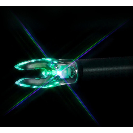  Nockturnal Fit Lighted Nocks Strobing Blue/green 3 Pk. 