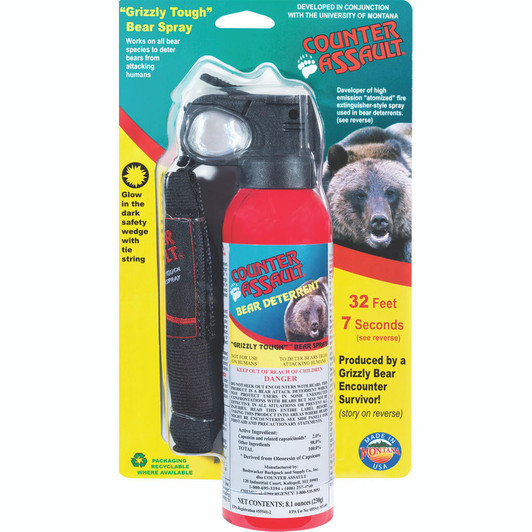 Counter Assault Bear Deterrent W/holster 8.1 Oz.
