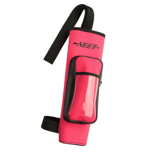  Neet Ny-bq-4 Youth Back Quiver Neon Pink Rh 