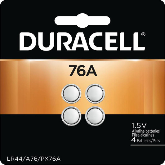  Duracell Alkaline Coin Battery 76a 1 Pk. 