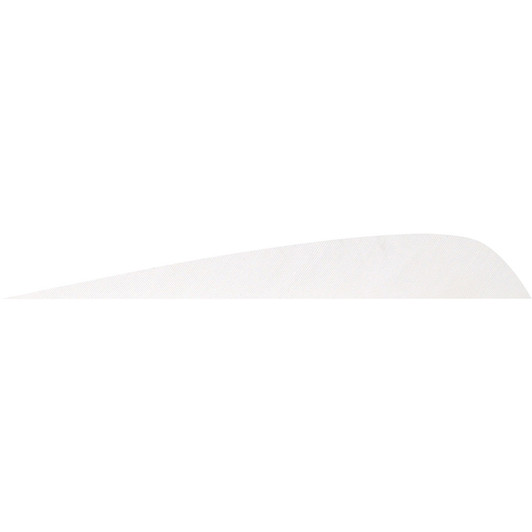 Gateway Parabolic Feathers Flo White 4 In. Lw 50 Pk.