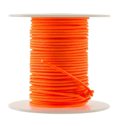  October Mountain Endure-xd Release Loop Rope Orange 100 Ft. 