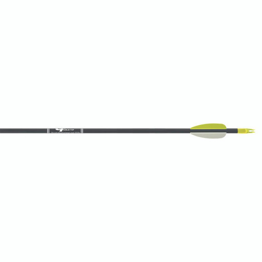  Gold Tip Fiberglass Arrows Black 2.5 In. Vanes 6 Pk. 