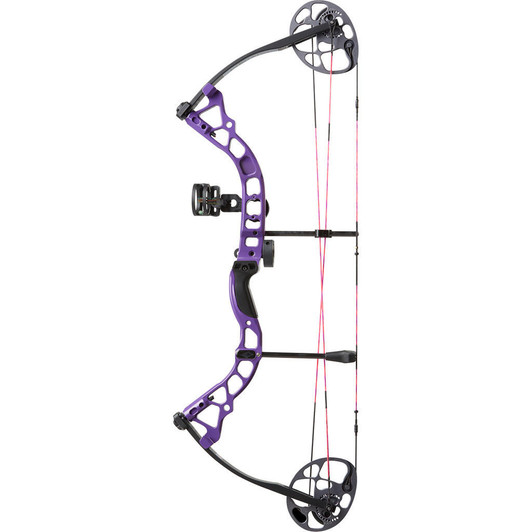 Diamond Prism Bow Package Purple 18-30 In. 5-55 Lbs. Rh