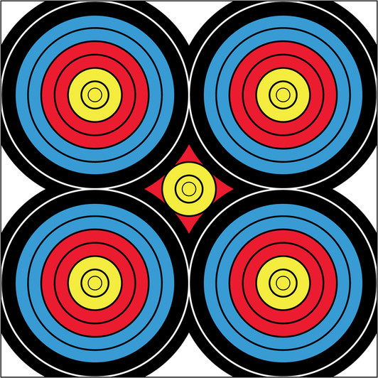Duramesh Archery Target Sight In 24 In. X 24 In.