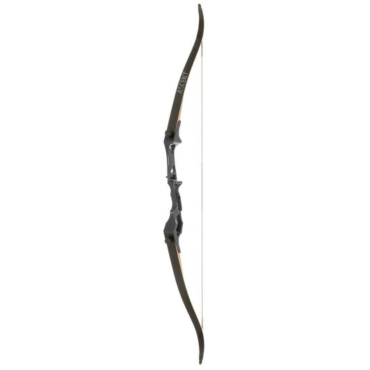  October Mountain Ascent Recurve Bow Black 58 In. 25 Lbs. Rh 