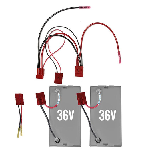  Connect-Ease 36V Parallel Kit f/2-36V Batteries to 1 Motor 