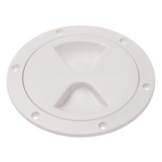  Barton Marine Screw Inspection Cover - 6" (103mm) - White 