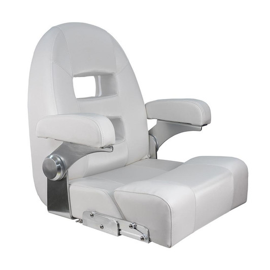 Springfield Marine Springfield Center Console Helm Flip-Up - White/White 