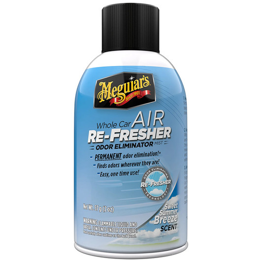 Meguiar's Whole Car Air Refresher Odor Eliminator - Summer Breeze Scent