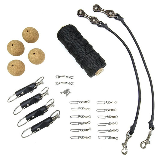  Tigress Ultimate Rigging Kit - Black Nylon 
