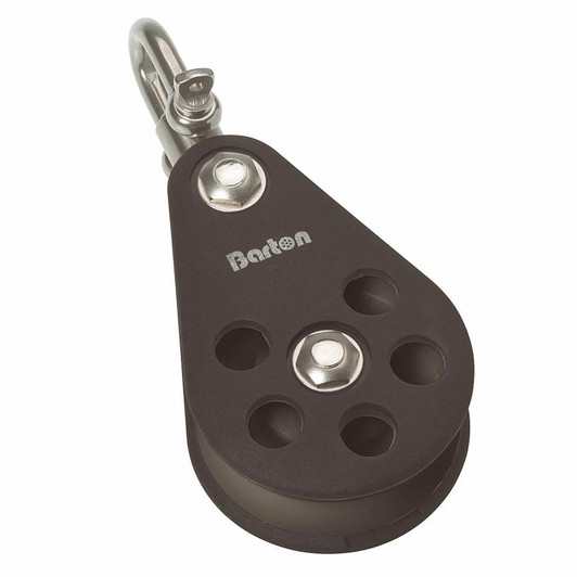 Barton Marine Barton Size 7 70mm Plain Bearing Pulley Block Single Swivel 