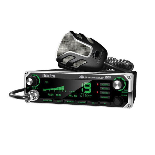 Uniden Bearcat 880 CB Radio w/7 Color Display Backlighting