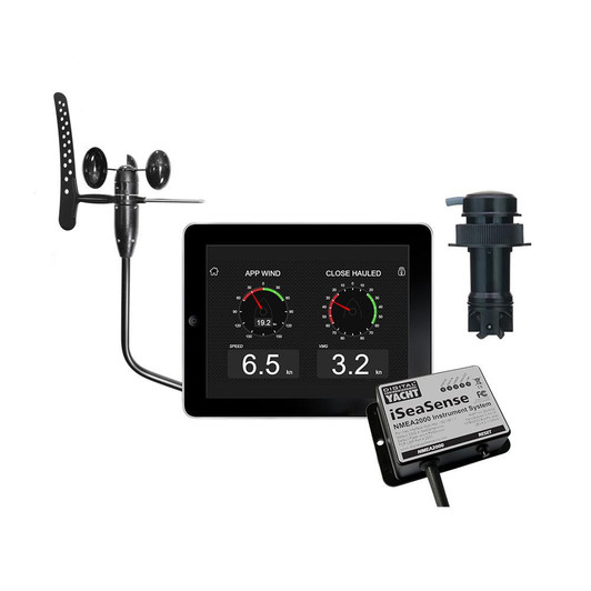  Digital Yacht iSeaSense Wireless Speed Depth Temp Pack Plus Wind 