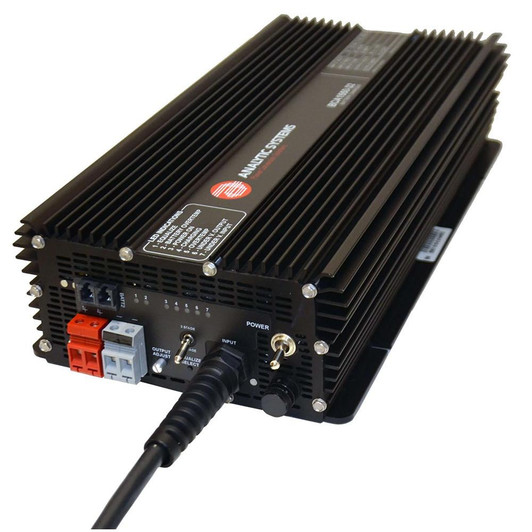  Analytic Systems AC Charger 2-Bank 70A, 12V Out, 85-264VAC In Power-Factor Correction 