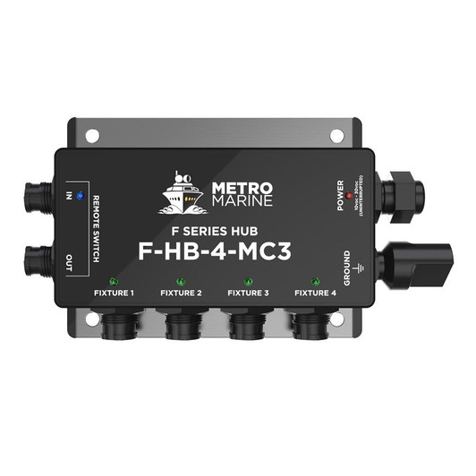  Metro Marine Single Color Hub - 4 Outputs 