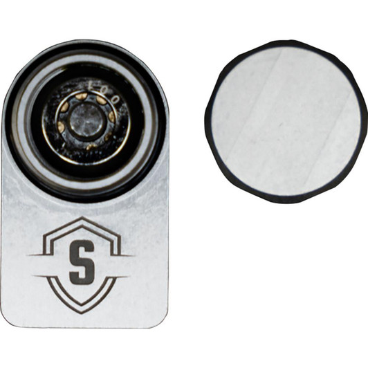  Secure Outdoors Elite Lock - Single - Power-Pole PV - Silver 