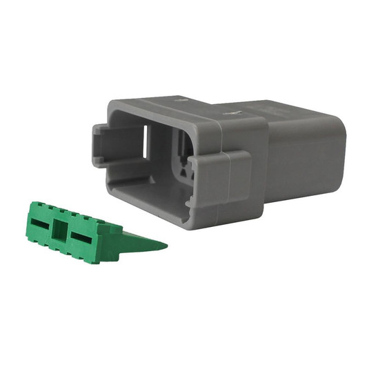 Pacer Group Pacer Deutsch DT Receptacle & Wedge Lock Kit - 12 Position - 5 Pack 