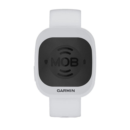  Garmin MOB Tag w/White Quick Release Band 