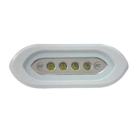 Shadow-Caster LED Lighting Shadow-Caster Flush Mount Spreader Light - White Housing - White 