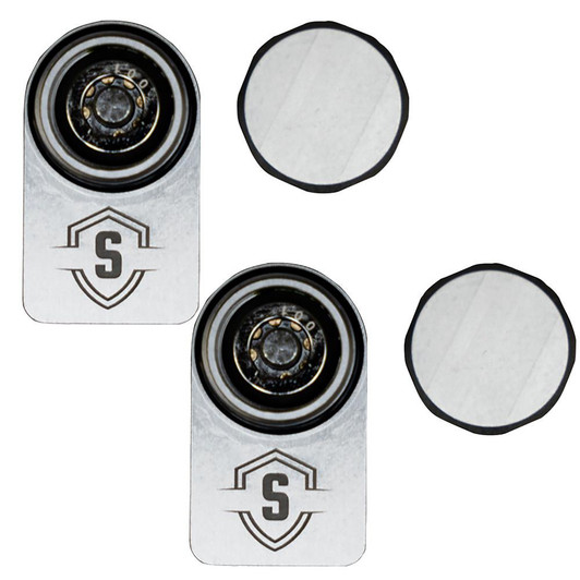  Secure Outdoors Elite Lock - Dual - Universal - Silver 