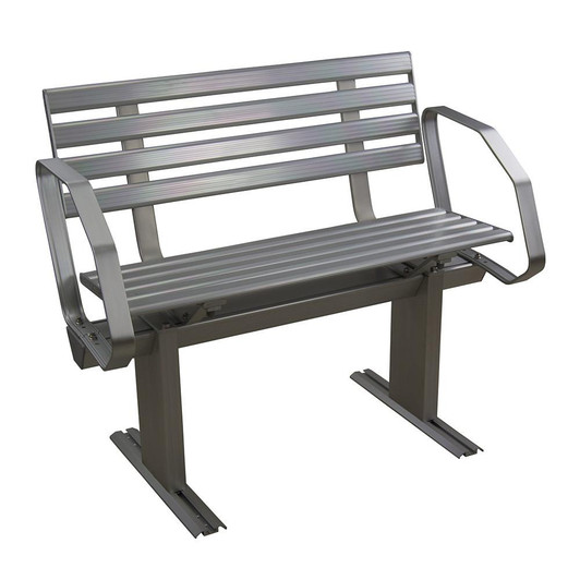 Springfield Marine Springfield Aluminum Dock Bench w/Arms 