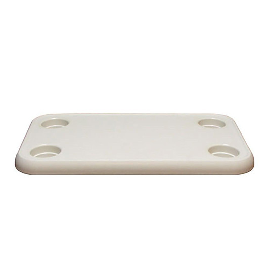Springfield Marine Springfield 15.5" x 27.5" Rectangular Table Top - White 