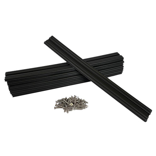  Caliber Marine Slides 1.5"x15" Black *10-Pack 