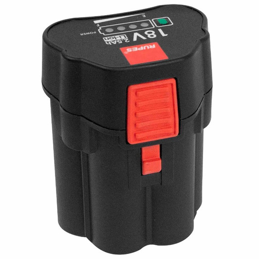 RUPES HLR75 Mini Rechargeable Power Pack - 18V, 2.5AH 