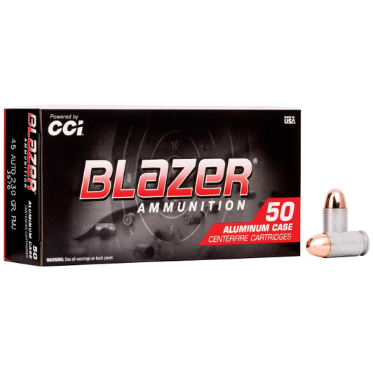 Blazer Ammunition Blazer 45acp 230gr Fmj 50/1000 