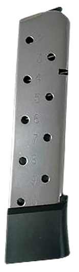 Kimber Mfg.,inc 1100167A   10rd 45 ACP Fits 1911 Silver Steel