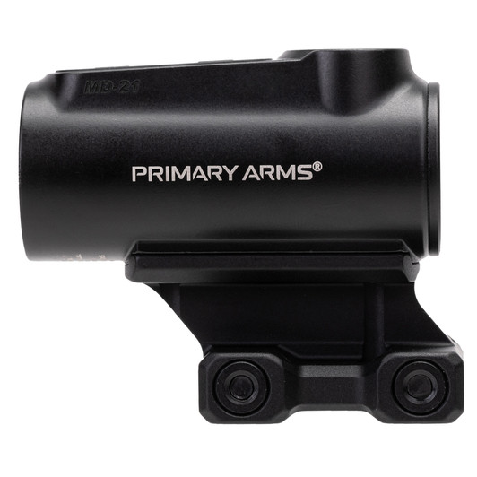 Primary Arms SLx MD21 Microdot 21mm Objective 2 MOA Red Dot Red Dot Reticle Aimpoint Micro Footprint Mounts to Picatinny Anodized Finish Black