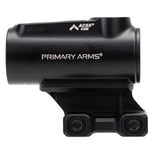  Primary Arms SLx MD21 Microdot 21MM Objective Red ACSS CQB Reticle Fits Aimpoint Micro Footprint Anodized Finish Black 