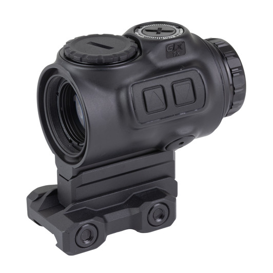 Primary Arms GLx 1x MicroPrism Prism Optic 1X20mm Red ACSS CYCLOPS Reticle Black