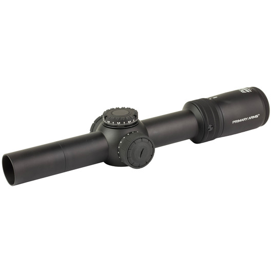 Primary Arms PLxC Rifle Scope 24MM Objective 1-8X Magnification 30mm Main Tube First Focal Plane Illuminated ACSS NOVA Reticle .1 MRAD Black
