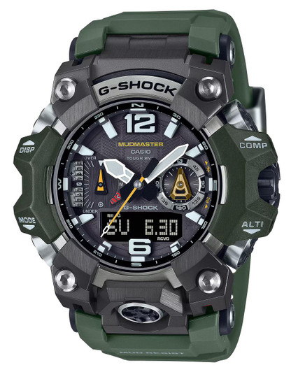 G-SHOCK/VLC DISTRIBUTION Casio G-Shock GWGB1000-3A3R Bluetooth Solar — Green, 200M Water Resistance 