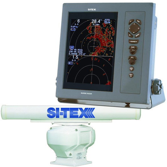  SI-TEX Professional Dual Range Radar w/4kW 3.5' Array - 10.4" Color TFT LCD Display 
